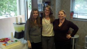 Staff members at Wards Corner Chiropractic celebrate the office’s 25th anniversary at Wards Corner, and most recent Virginian Pilot “Best of” award in May 2012.