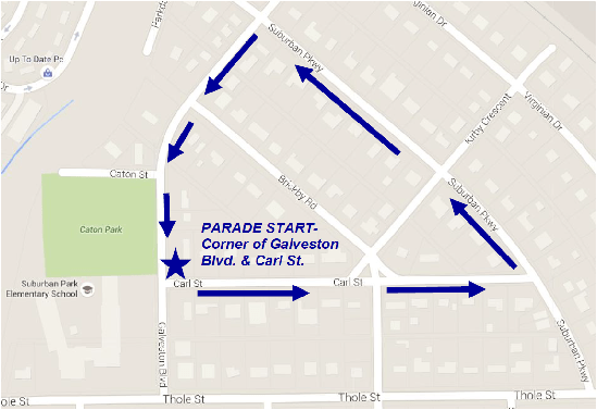 Parade Route 2016